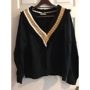 Zara Varsity Sweater/Sweatshirt
